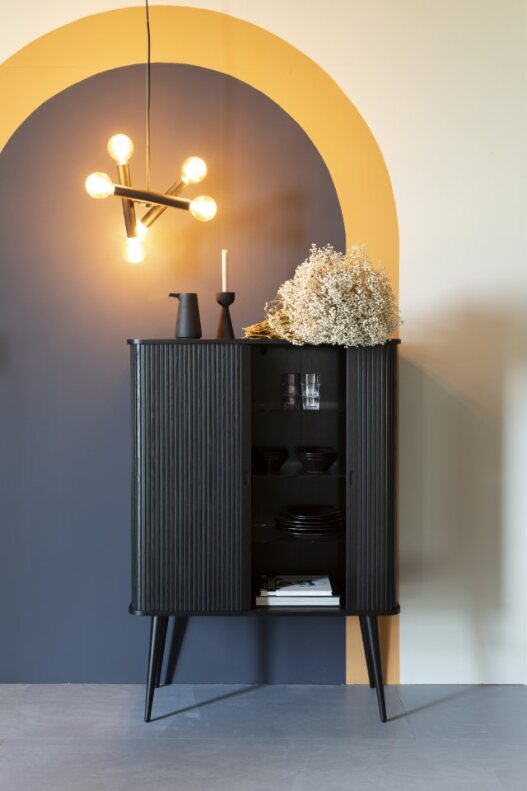 Szekrény 'Barbier' - Fekete