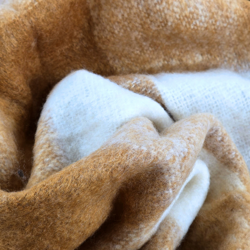 Pléd 'Phoebe' 130x170cm - Sárga