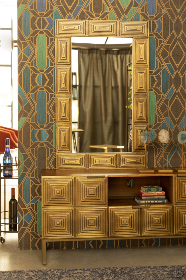 TV-szekrény 'Volan' - Barna/Brassó