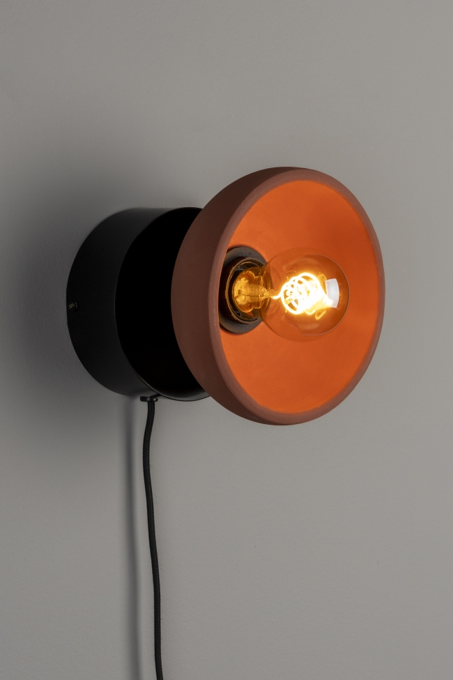 Zahra fali lámpa - Piros