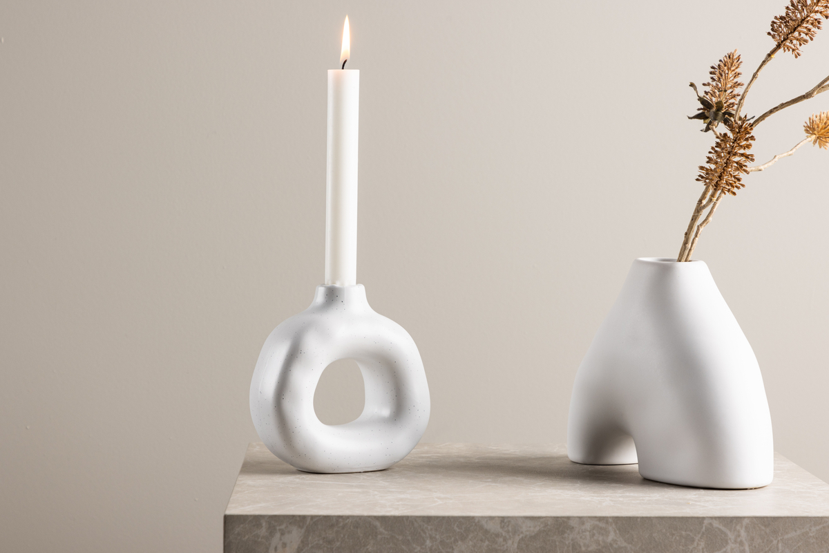 Annecy gyertya - Fehér