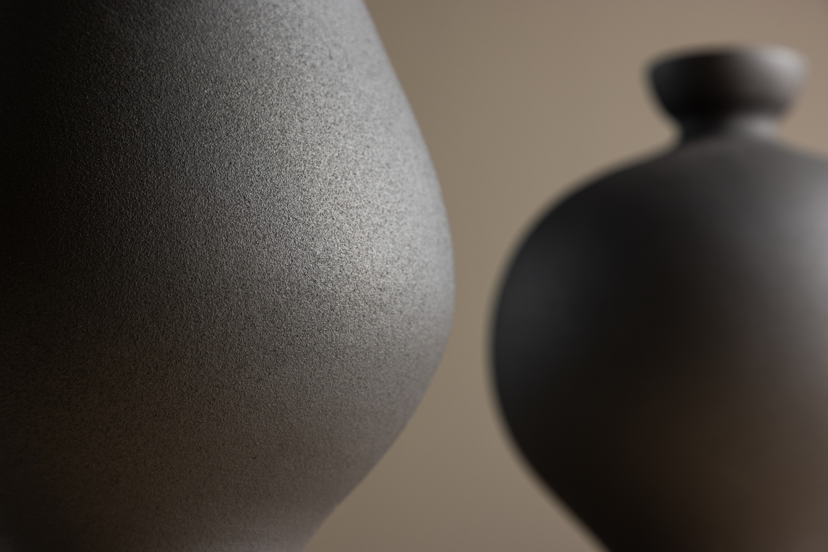 Váz 'Santander' 24cm - Fekete