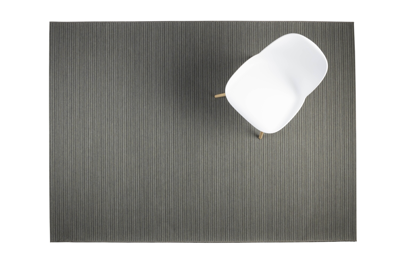 Waves gyapjúszőnyeg 170x240cm - Fekete