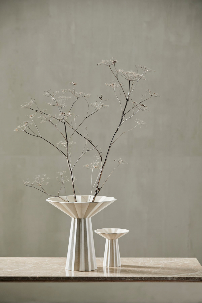 Váz 'Minu' L - Bézs