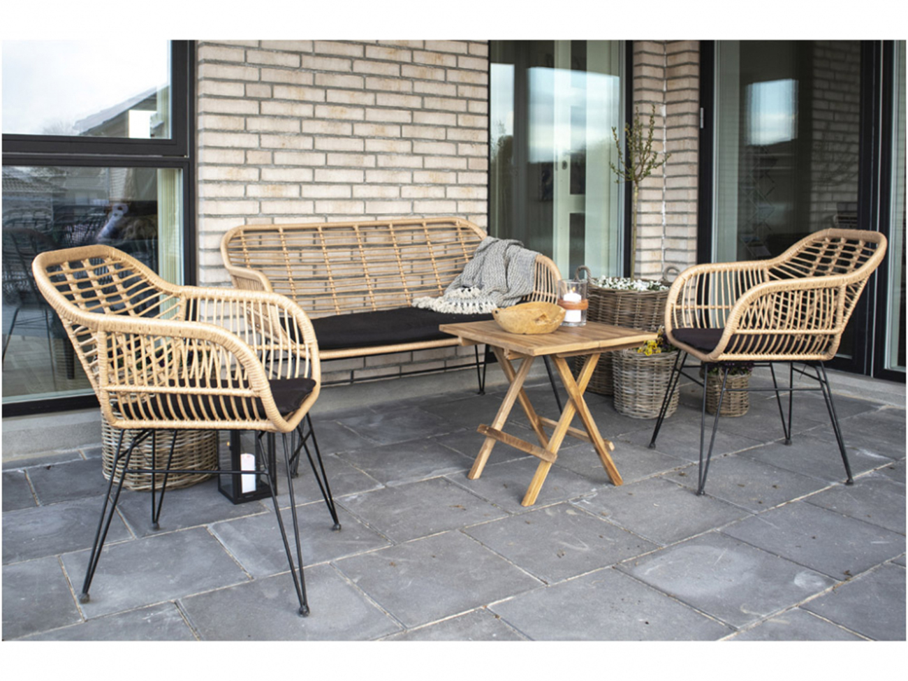 Kanapé 'Trieste' - Természetes