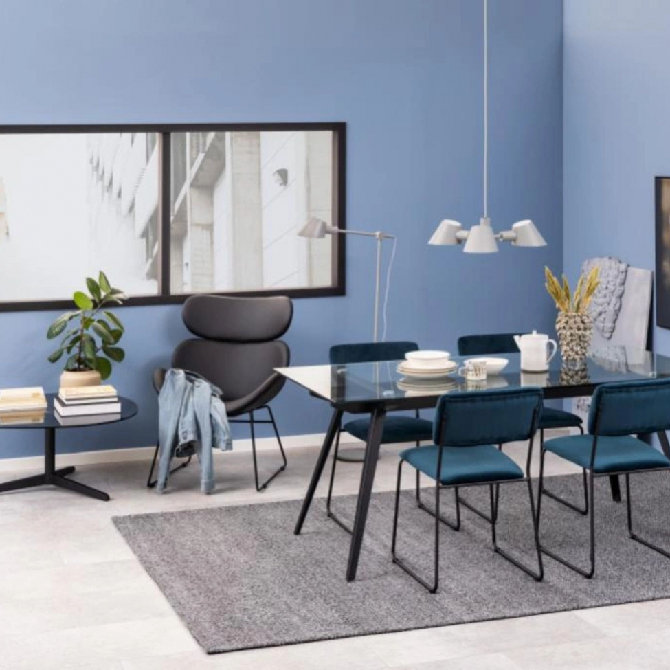 Fotel 'Hushum' 90cm - Fekete