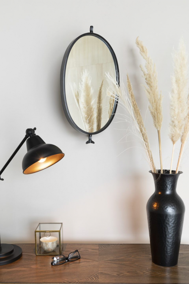 Tükör 'Lara' - Fekete