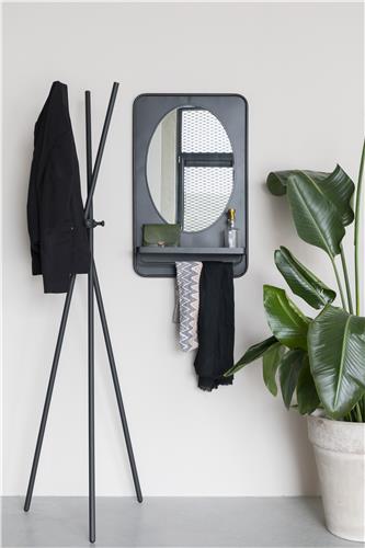 Tükör 'Pascal' M - Fekete