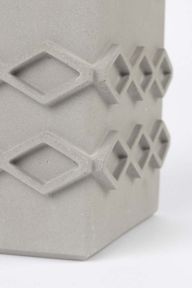 Váz 'Graphic Square' - Szürke