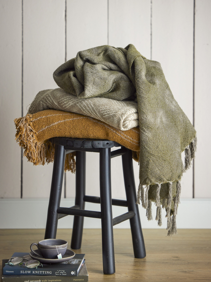 Puff 'Bilbo' 30cm Kerek - Fekete