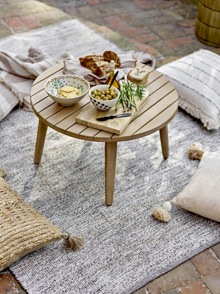 Kávézóasztal 'Sorrento' - Természetes