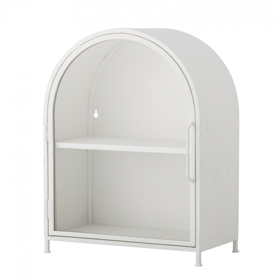 'Soria' szekrény – Fehér/Fém