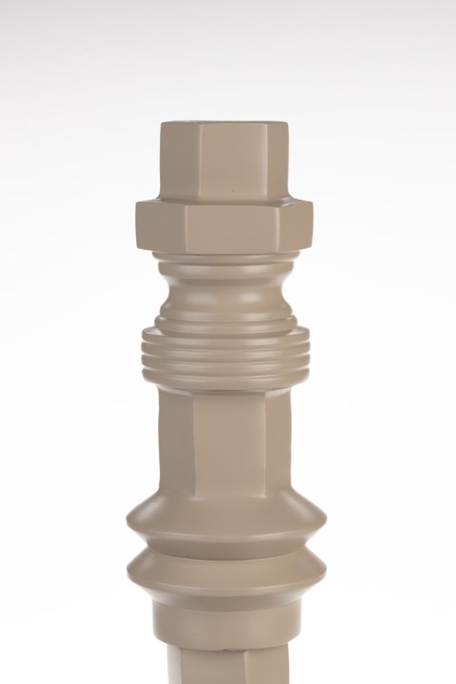 Gyertya tartó 'Totem' - Bézs