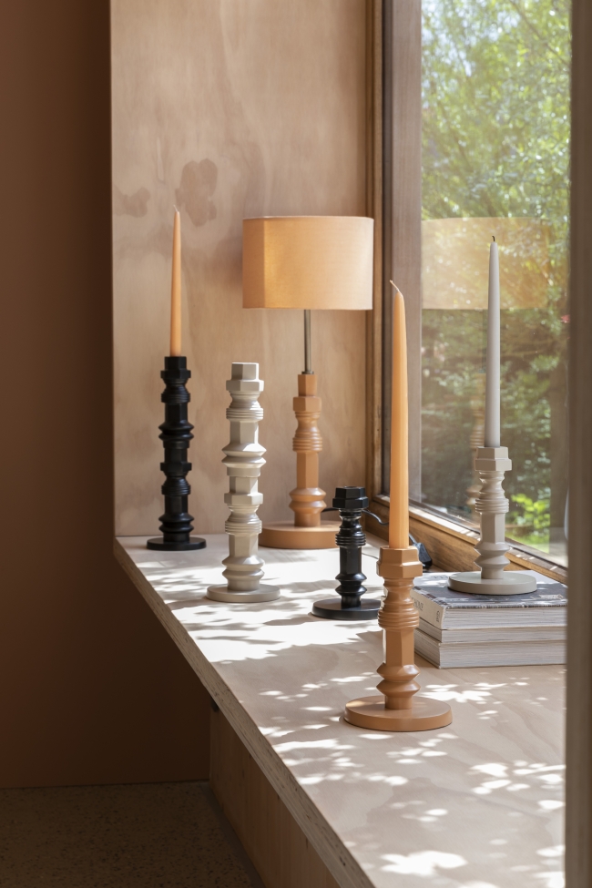 Gyertya tartó 'Totem' - Terra