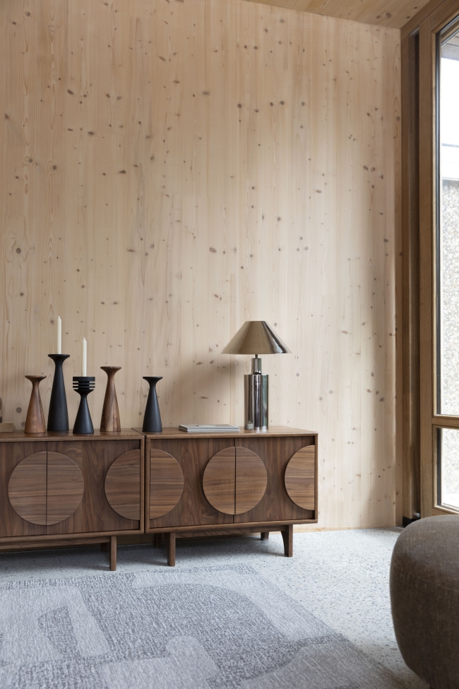 Gyertya tartó 'Flames' - Barna M