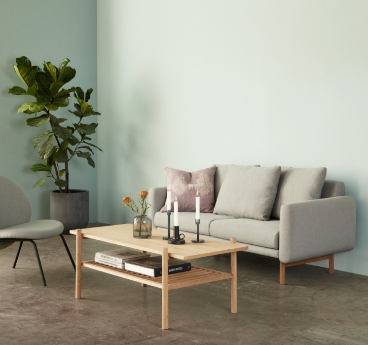 Oldalasztal 'Acorn' 57x120cm - Tölgy