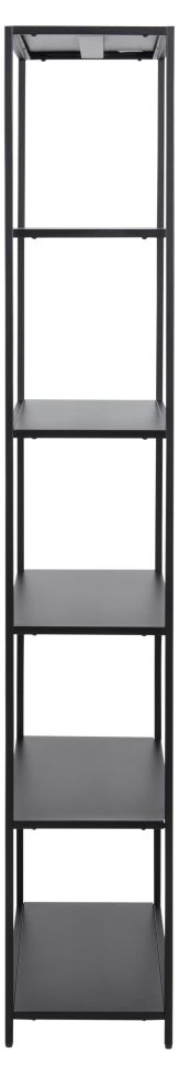 Könyvespolc 'Newcastle' 185cm - Fekete