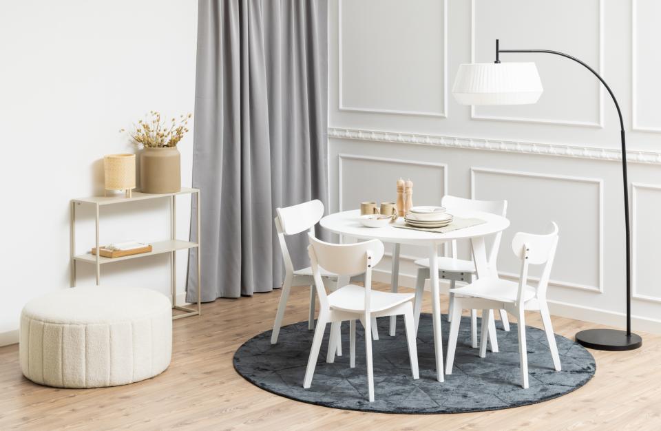 Étkezőasztal 'Ärsjö' Kerek 105cm - Fehér