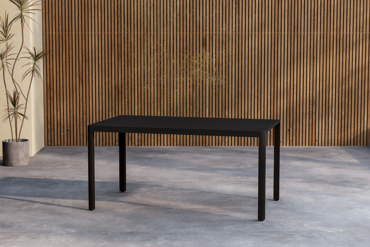 Étkezőasztal 'Giardini' 150x72cm - Fekete