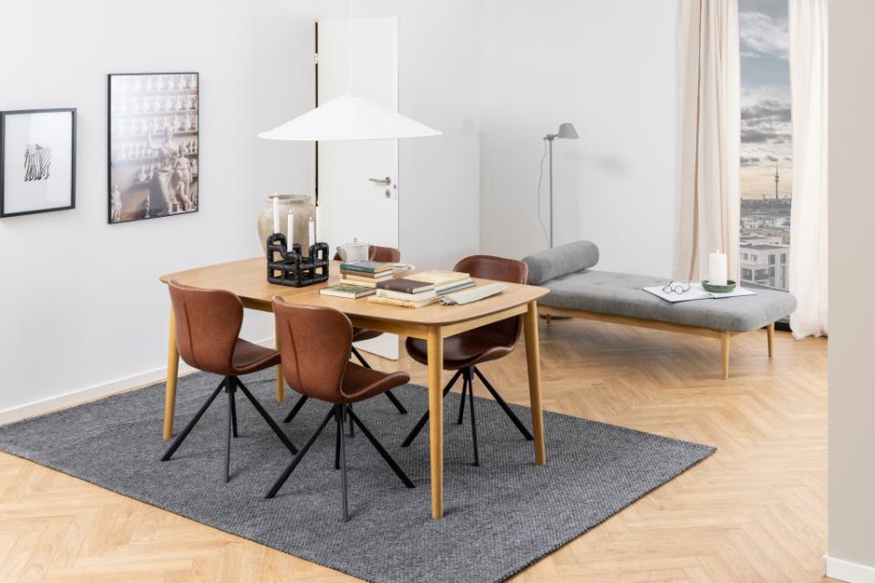 Étkezőasztal 'Vänersborg' 180cm - Természetes