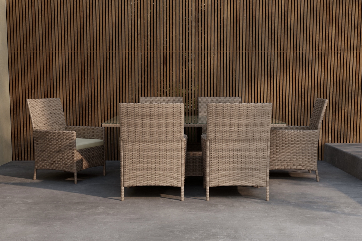 'Lefkas' étkezőgarnitúra – barna