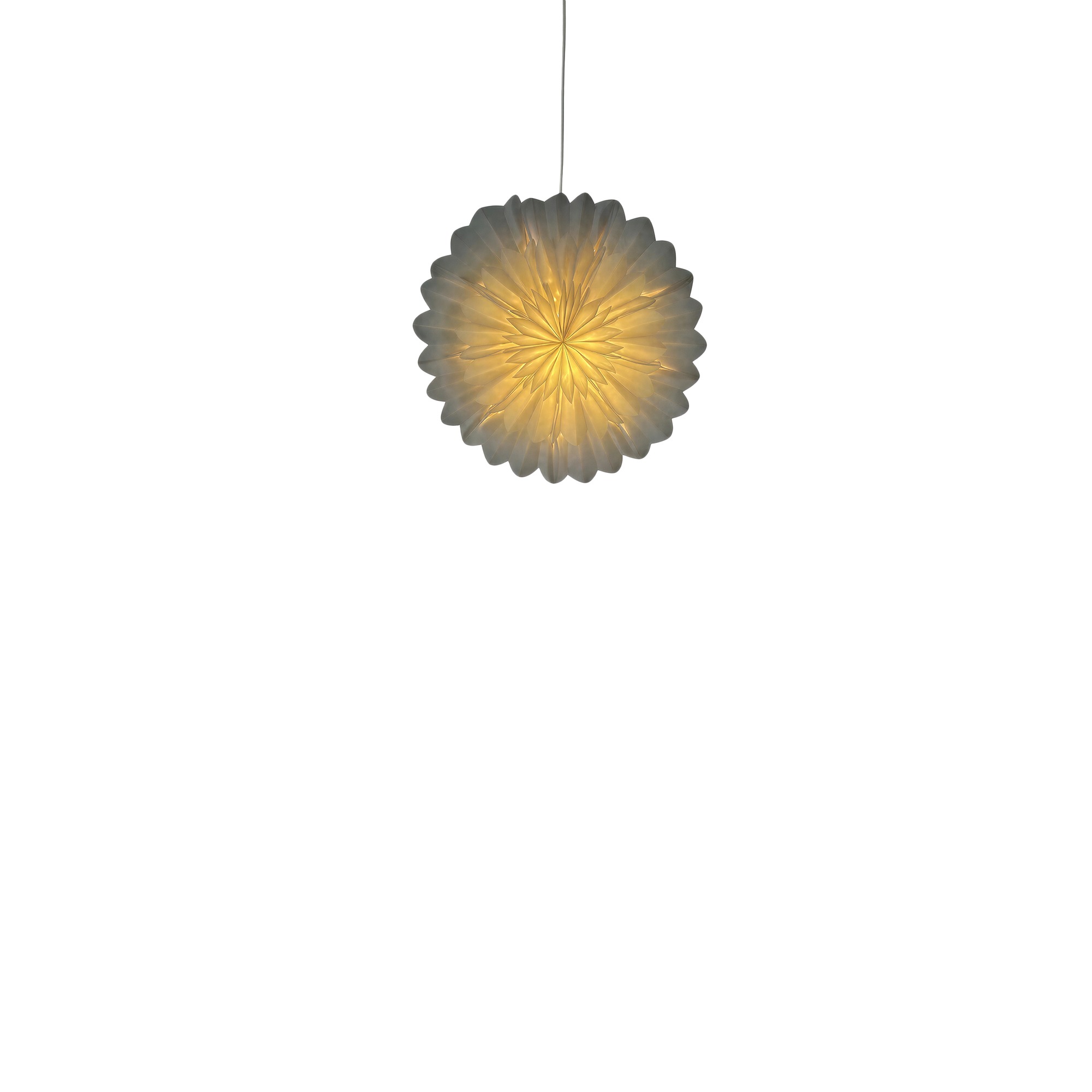 Adventi csillag 'Lotus' 45cm - Fehér