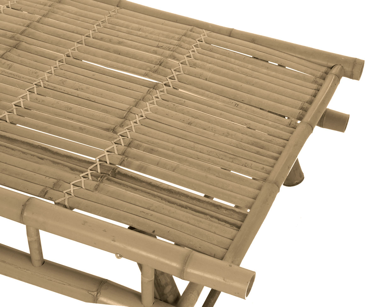 Napozóágy 'Bambu' - Természetes