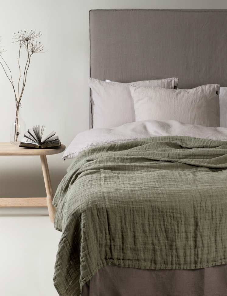 Terítő 'Hannelin' 260x260 - Zöld