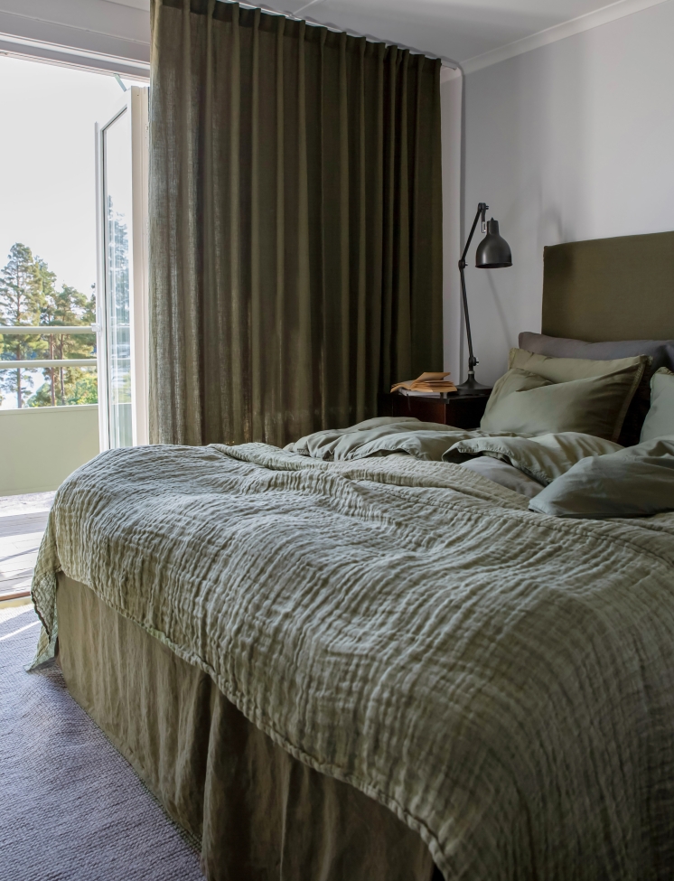 Terítő 'Hannelin' 260x260 - Zöld