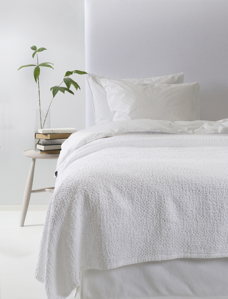 Terítő 'Dani' 260x260 - Fehér