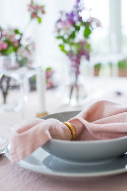 Szalvétagyűrű 'Vasa' Kerek 4,7cm - Sárgaréz