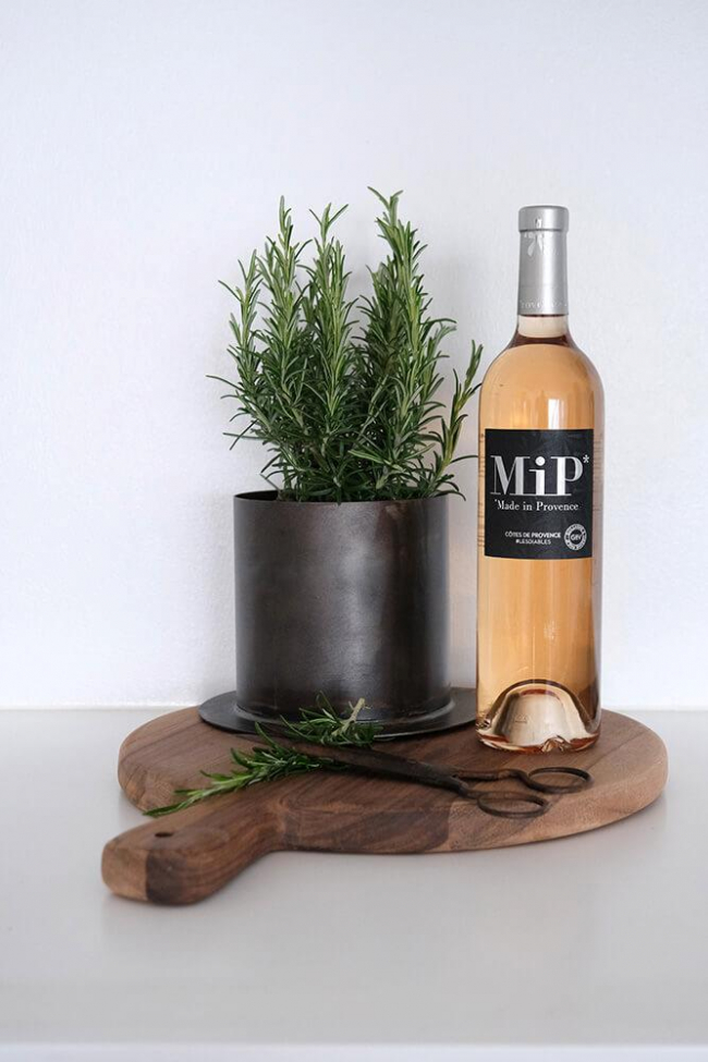 Fred M virágcserép - Vas