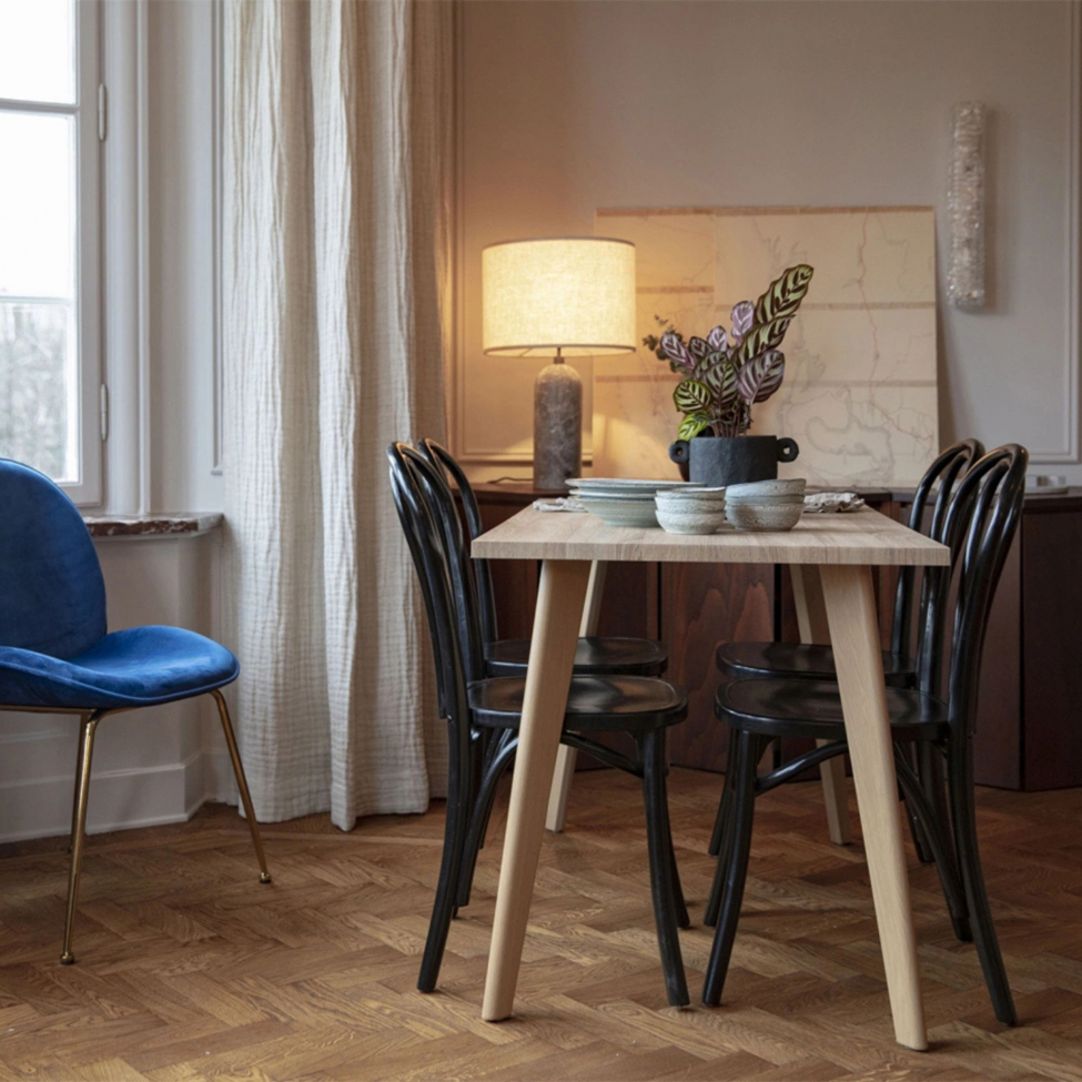 Nordic étkezőasztal 120x70cm - Tölgy