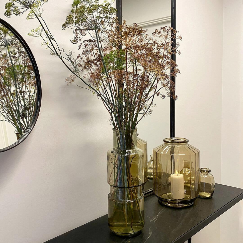 Üveg váz 'Clooney' - Bézs