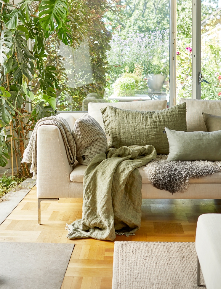 Takaró 'Hannelin' 130x170 - Zöld