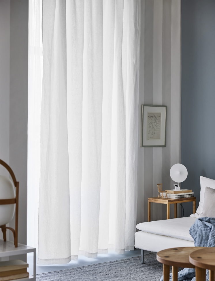 Függöny 'Sunrise' 140x250 - Fehér