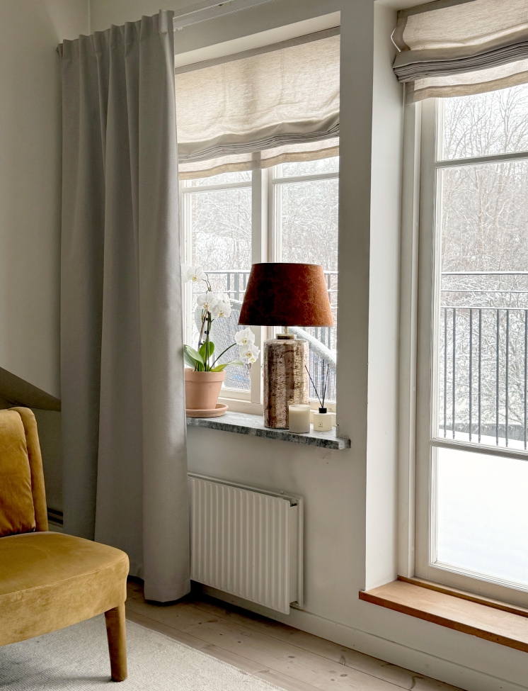 Függöny 'Nightfall' 275x250 - Szürke