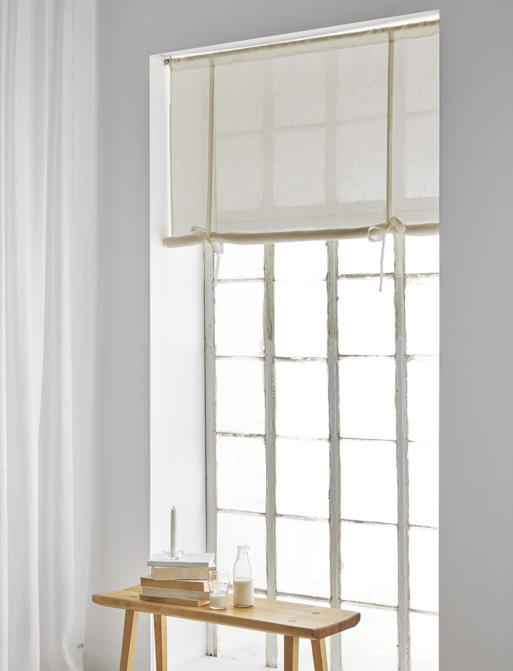 Függöny 'Dalsland' 130x120 - Természetes