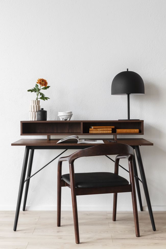 Íróasztal 'Aspa' - Dió/Természetes