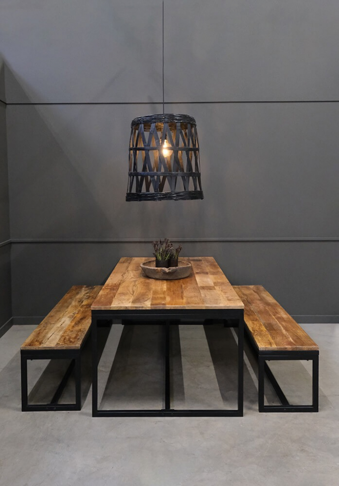 Étkezőasztal 'Ronaldo' 200x100cm - Fa