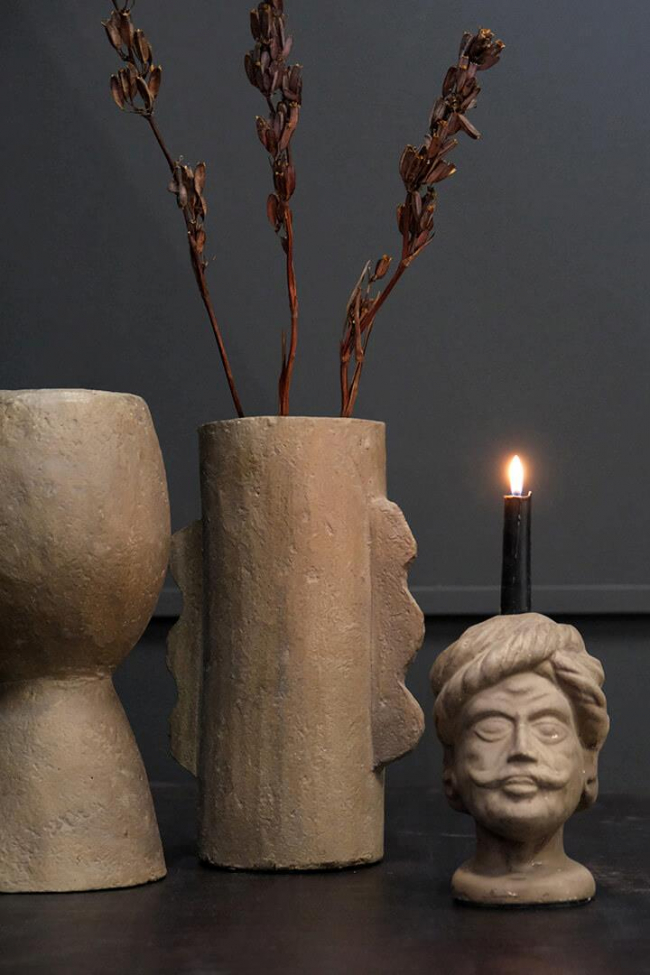 Váz 'Baxter' - Szürke