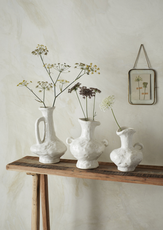 Tálalóasztal 'Recycled' - Természetes/újrahasznosított fa