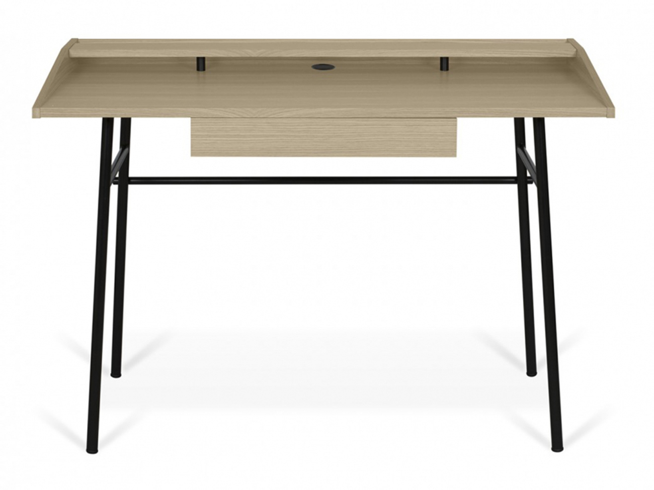 Íróasztal 'Punt' - Tölgy/Fekete