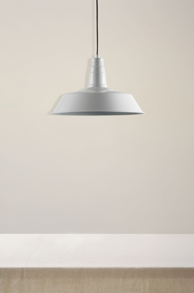 Vintage mennyezeti lámpa 36cm - Fehér