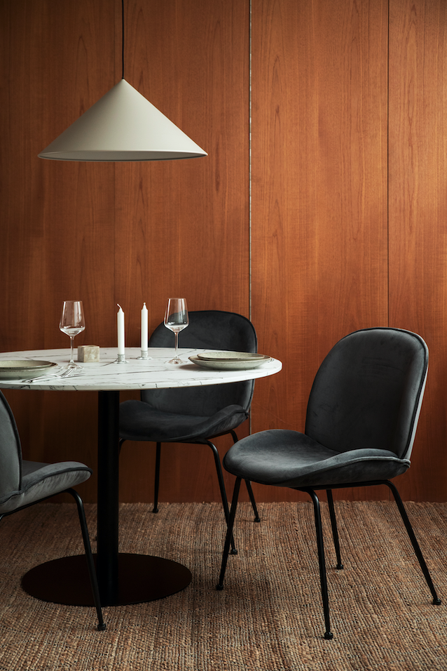 Szék 'Lux' - Szürke/Fekete