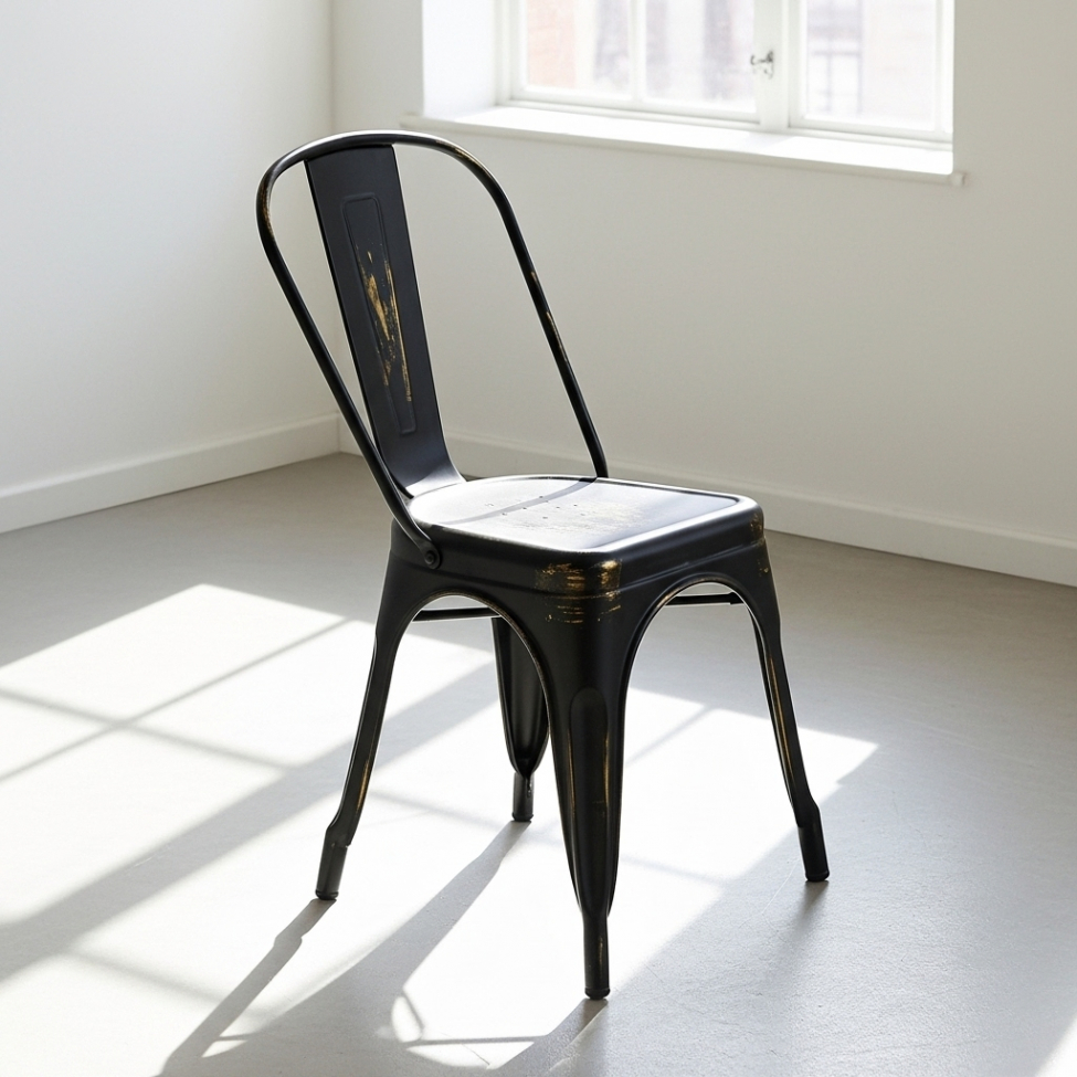 Montmartre szék - Vintage fekete/antik
