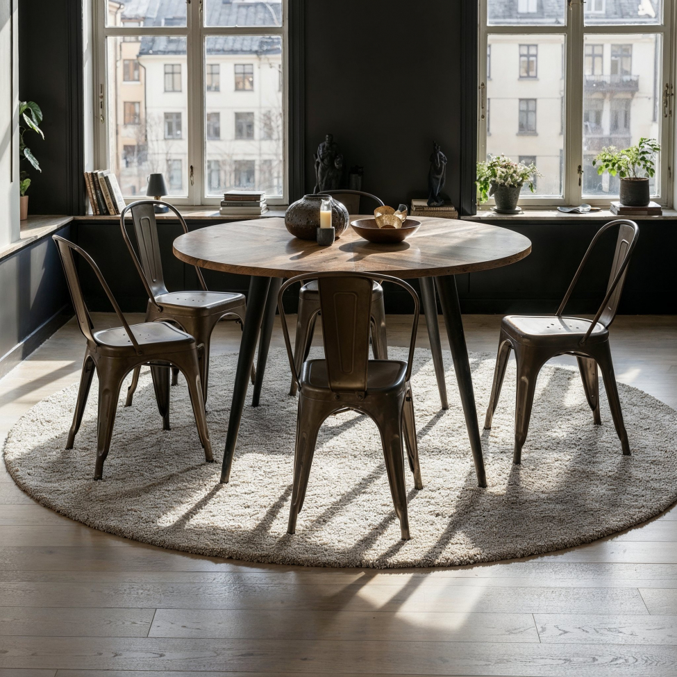 Montmartre szék - Vintage réz