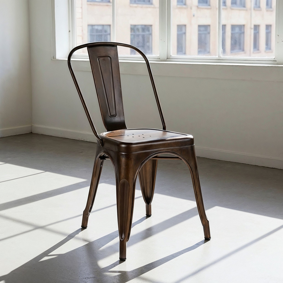 Montmartre szék - Vintage réz