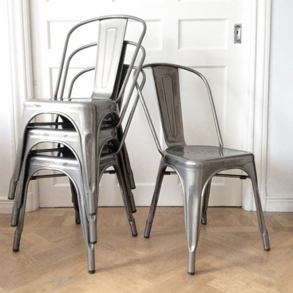 Montmartre szék - Rusztikus acél