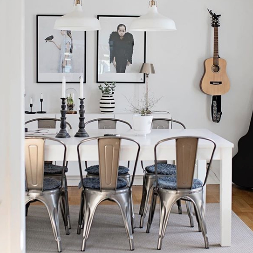 Montmartre szék - Rusztikus acél